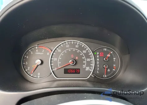 2008 Suzuki Sx4 Convenience из США, поврежденный, VIN JS2YC415785103089